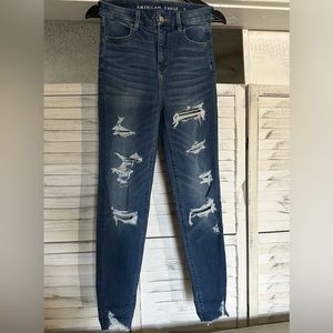 American Eagle curvy super hi-rise jegging jean